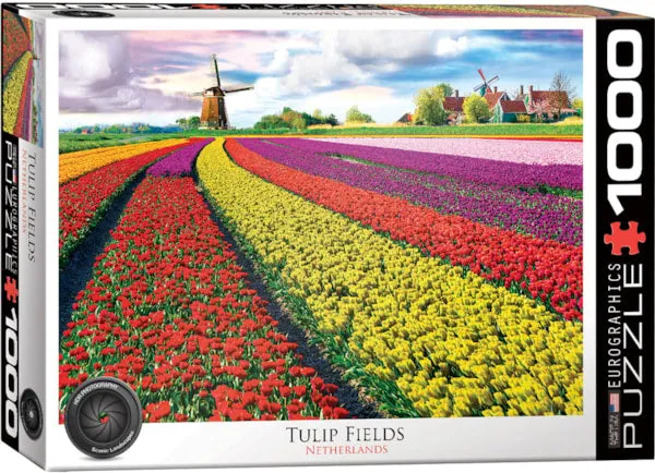 Tulip Fields Netherlands 1000Pc Smart little ones