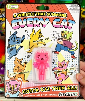 A Whistle That Summons Every Cat Sensory fun for little hands