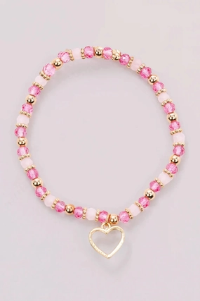 Tiny thinkers Boutique Precious Heart Bracelet