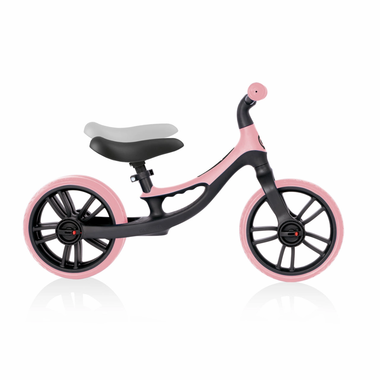 Globber Go Bike Elite Duo Balance Bike - Pastel Pink (2 - 5Y) Smart kids gear