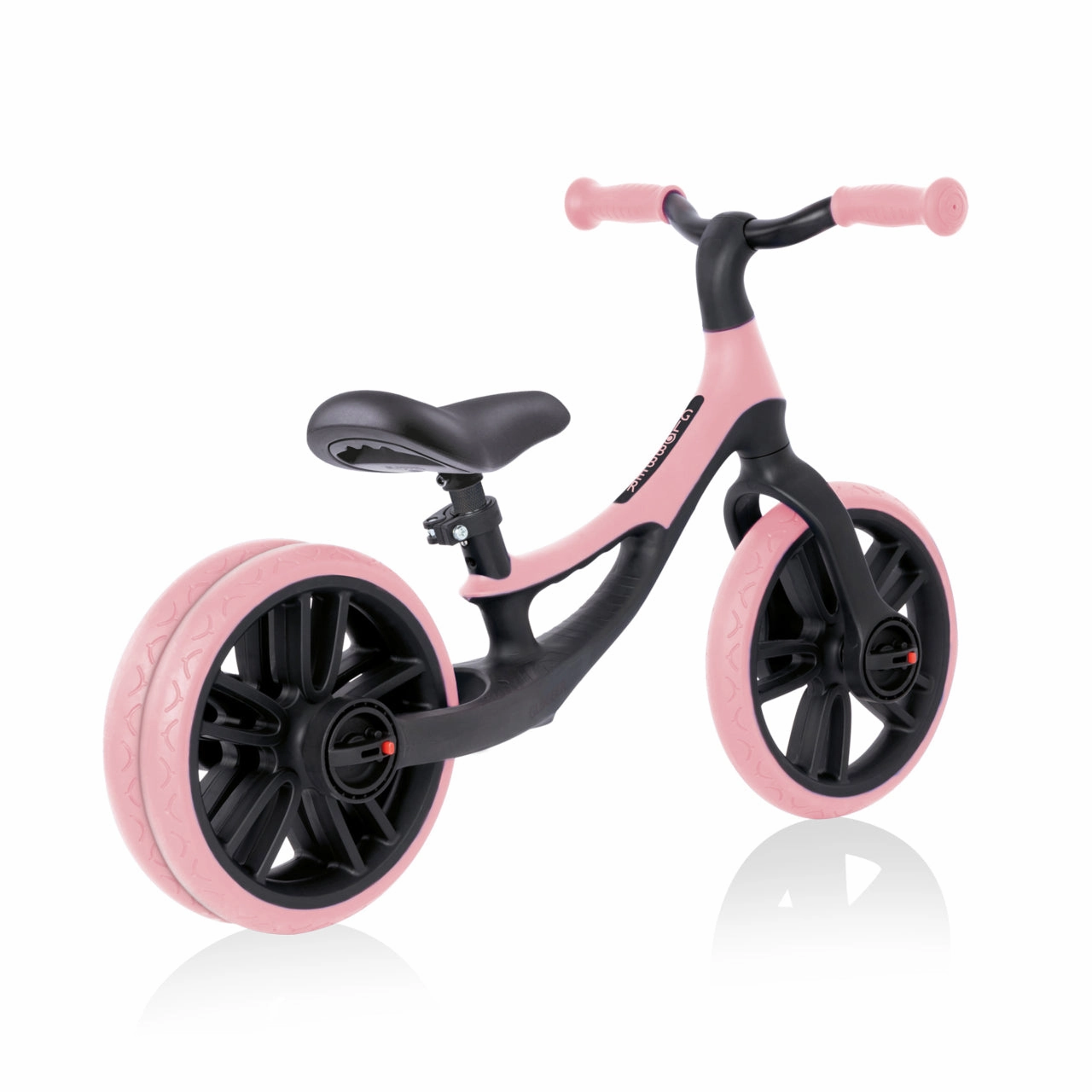 Quiet play for growing minds Parent-approved learning Globber Go Bike Elite Duo Balance Bike - Pastel Pink (2 - 5Y)