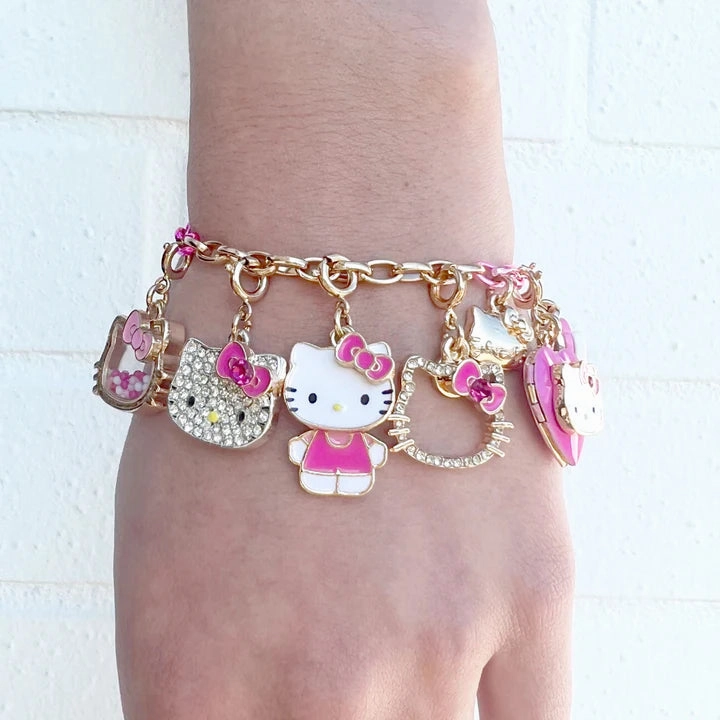 Exploration gear Moments of imagination Gold Bling Hello Kitty Charm