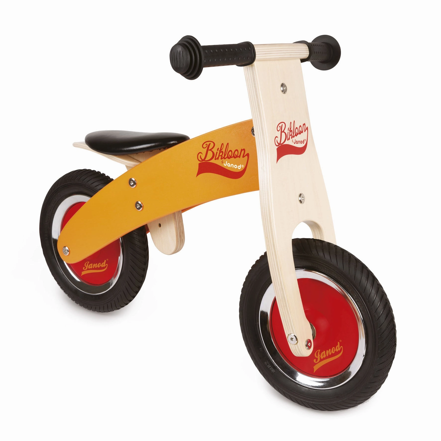 Young learners Janod My First Orange And Red Little Bikloon Balance Bike