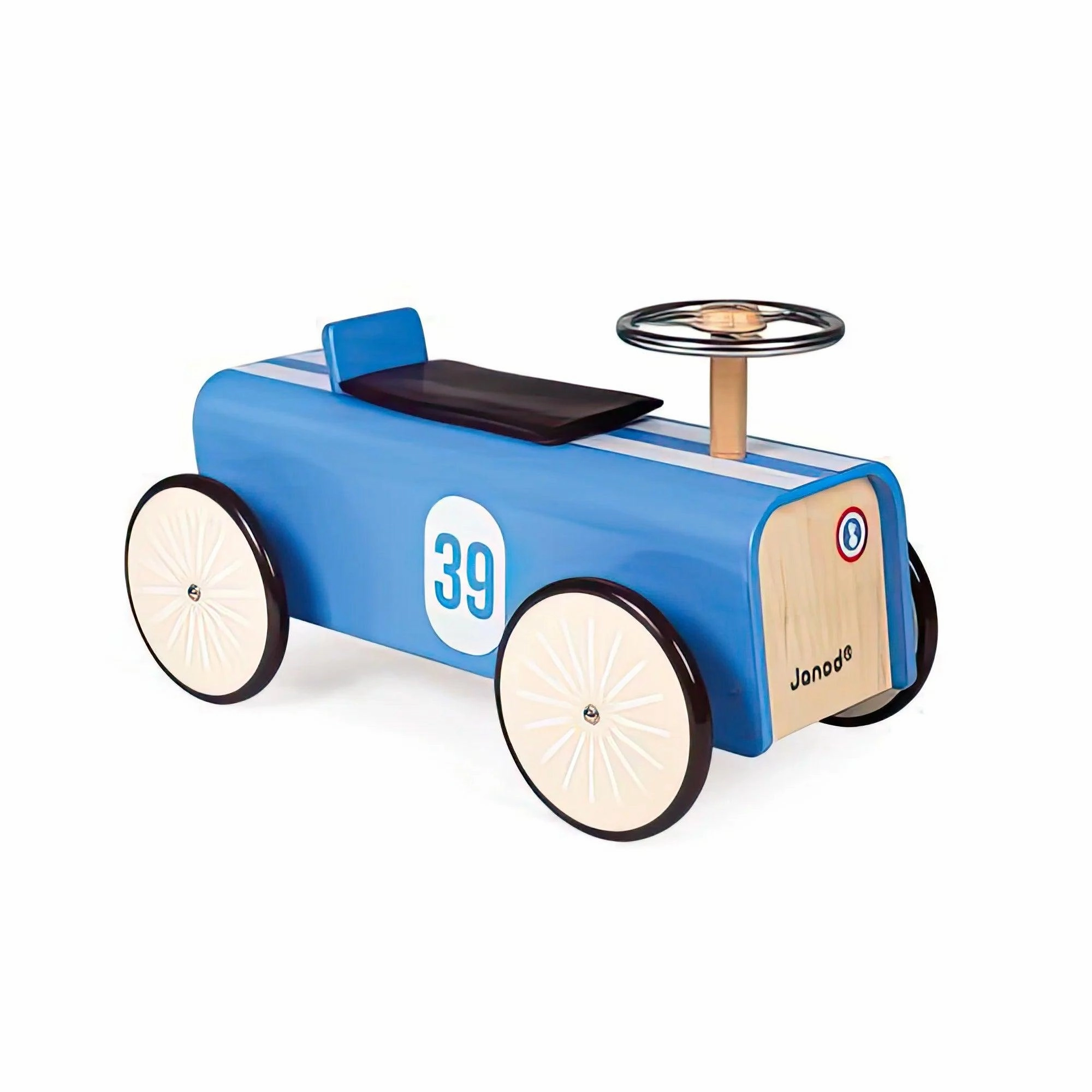 Janod Retro Car Ride-On Home learning tools