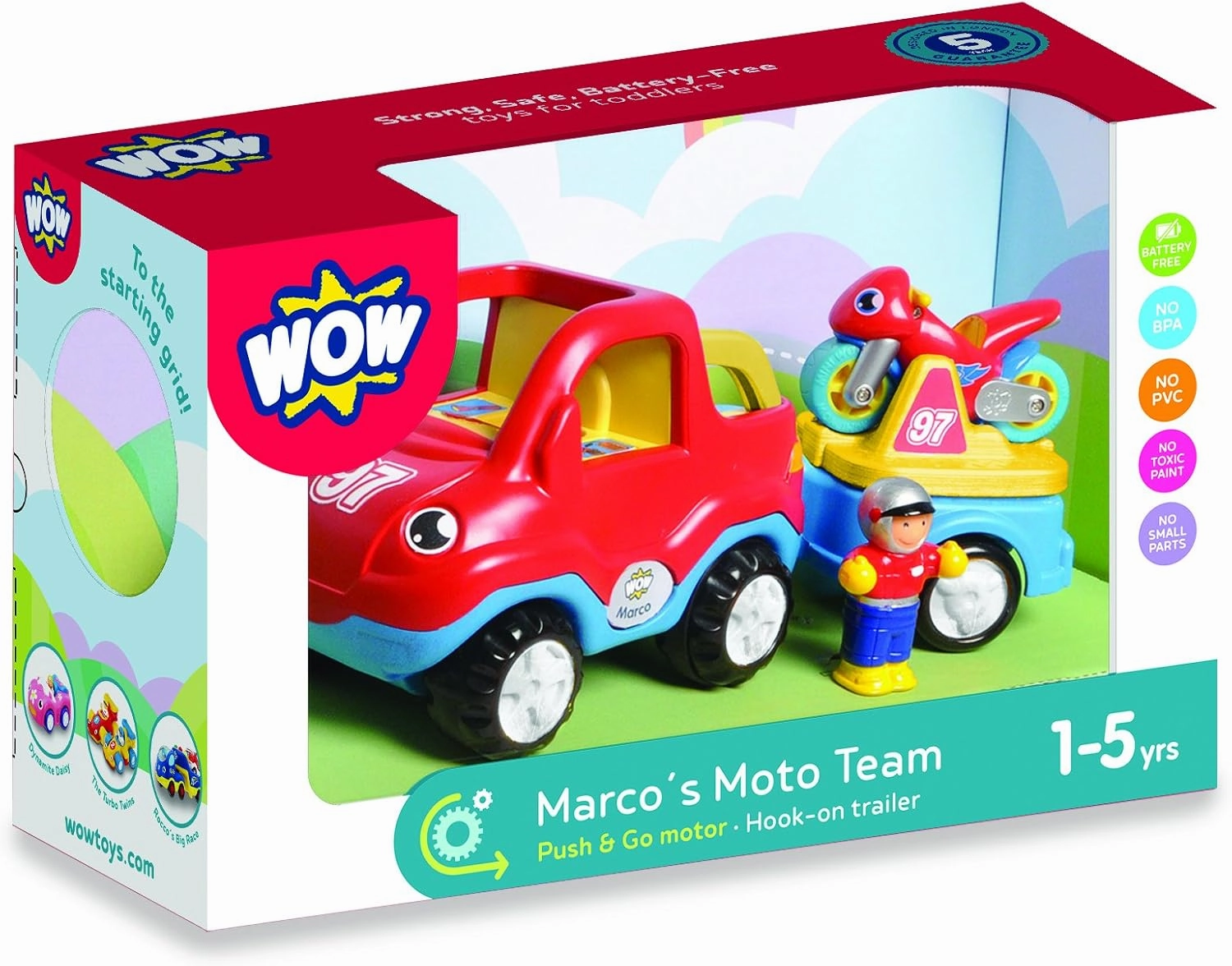 Marco'S Moto Team Curiosity starters Happy hands