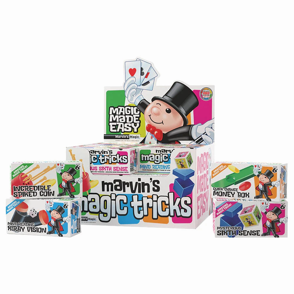 Marvin'S Magic Mini Tricks Brain boosters Kid-centered learning