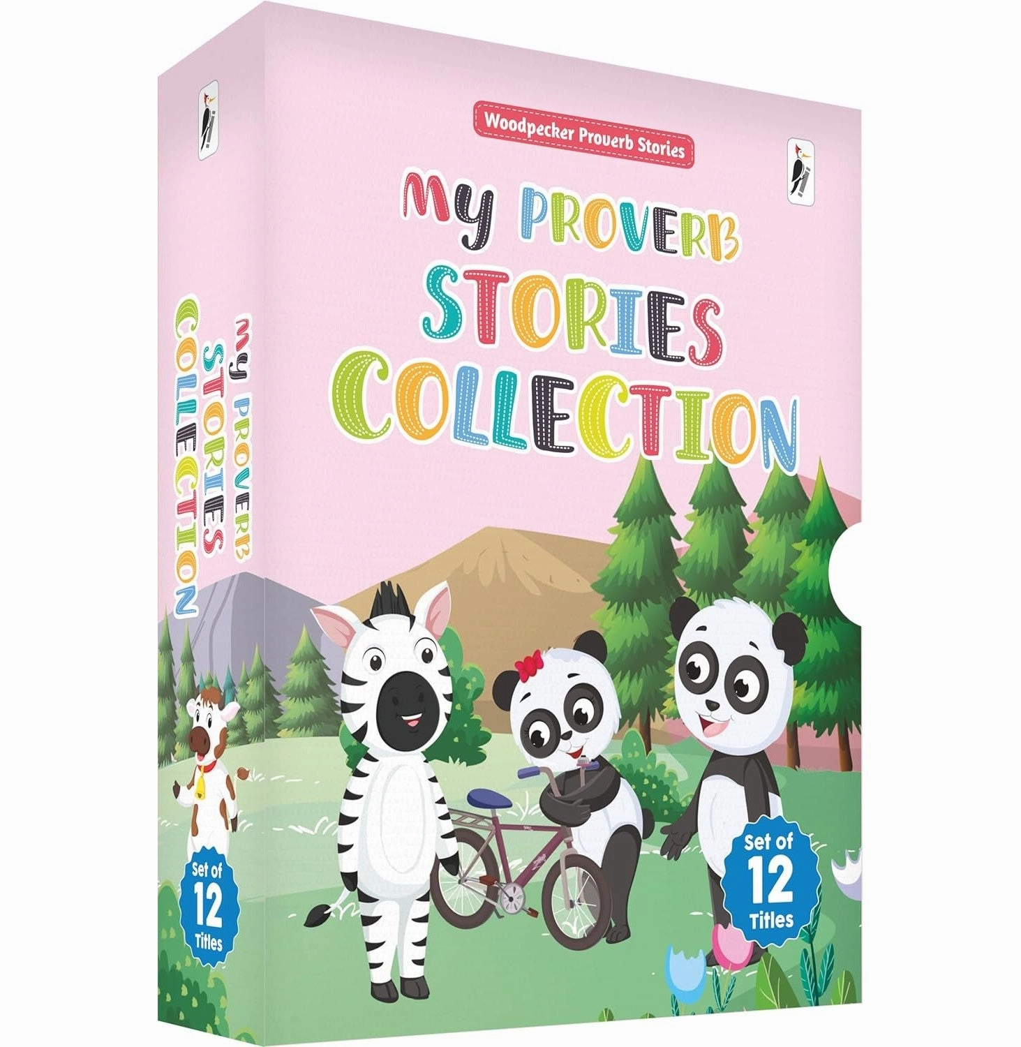Nurturing minds My Proverb Stories Collection (12 Volume Boxed Set) [Paperback] Woodpecker Books And Wilco International Llp