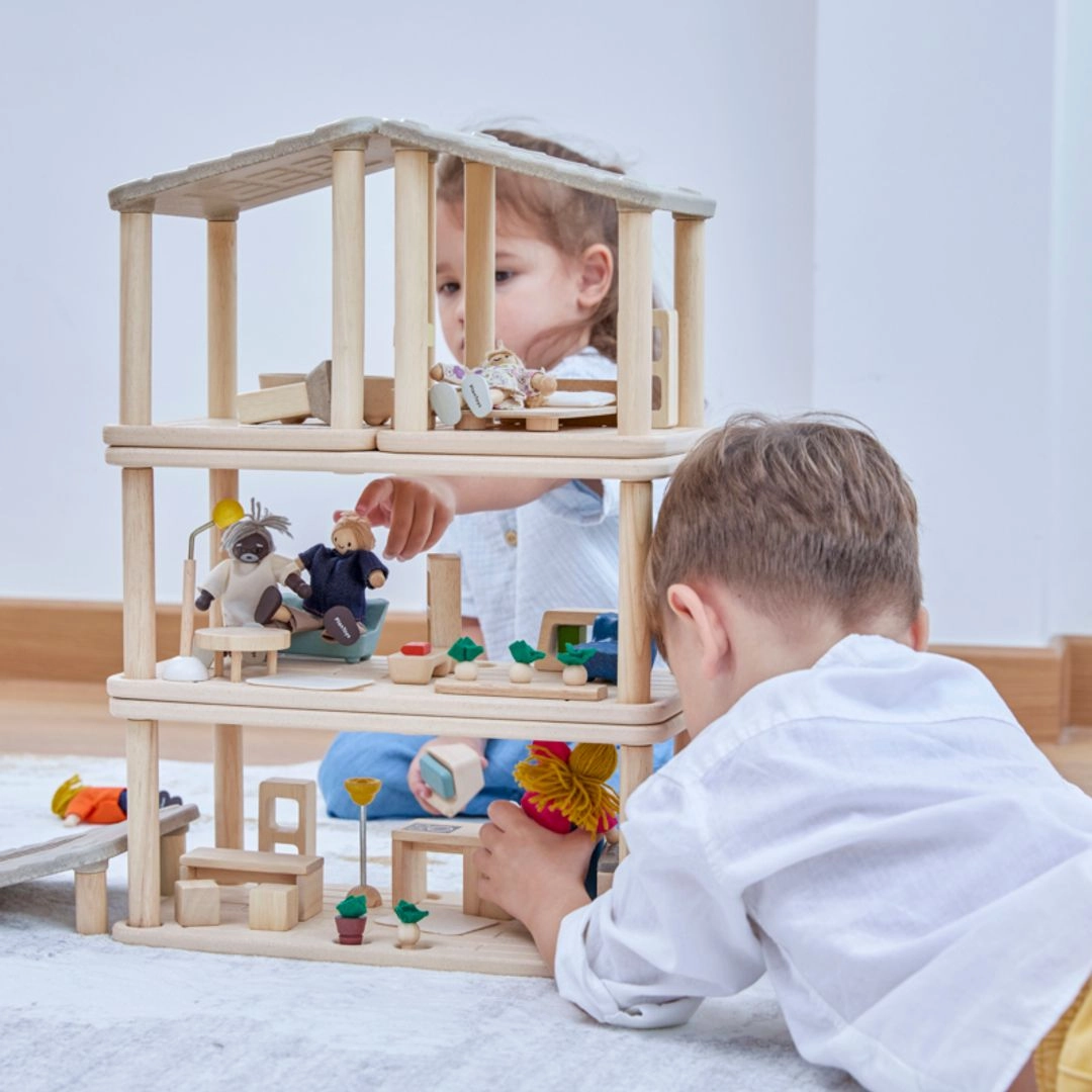 Tiny thinkers Planspace Modular Wooden Dollhouse - Bathroom