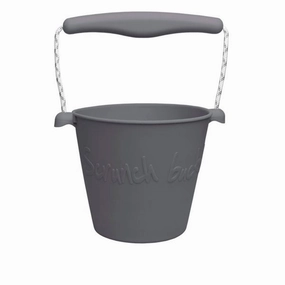 Scrunch Bucket Anthracite Grey Learning fun Creative kids
