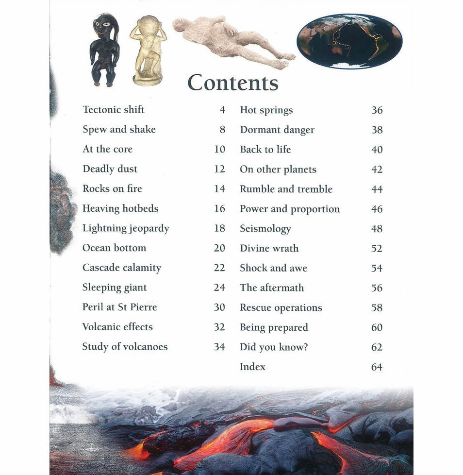Universal Knowledge Library: Volcanoes & Earthquakes Growing minds