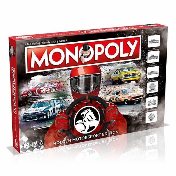 Kid-centered learning Imaginative play Winning Moves Holden Motorsport Monopoly