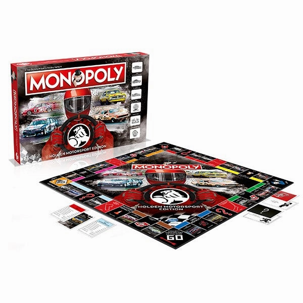 Winning Moves Holden Motorsport Monopoly Mindful play Learning tools