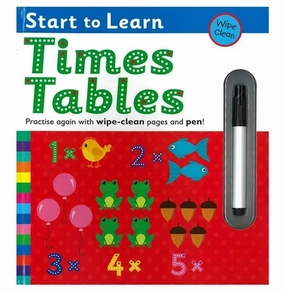Wipe Clean : Start To Learn Time Tables Creative kids