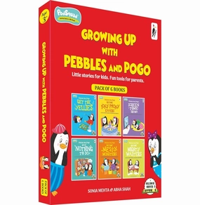 Fun that fuels growth Growing Up With Pebbles And Pogo (6 Volume Box Set) [Paperback] Woodpecker Books; Sonia Mehta; Abha Shah And Wilco International Llp