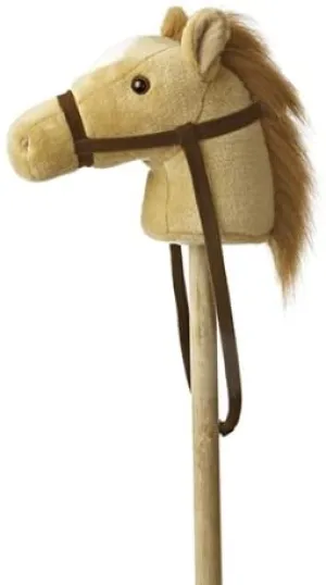 Engaging young minds Sensory fun for little hands 37" Beige Giddy Up Stick Pony