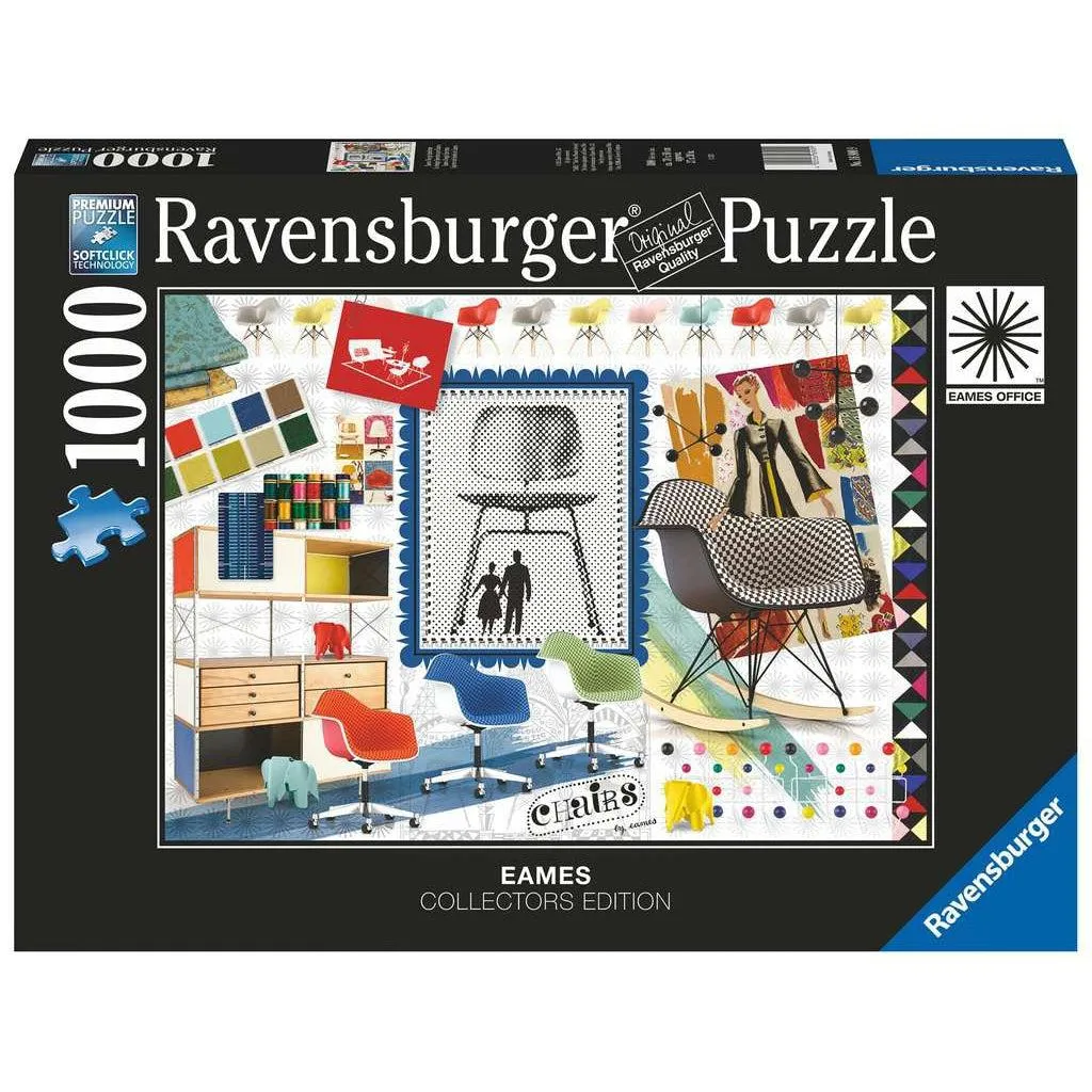 Playroom adventures begin here Engaging young minds Eames Design Spectrum 1000Pc