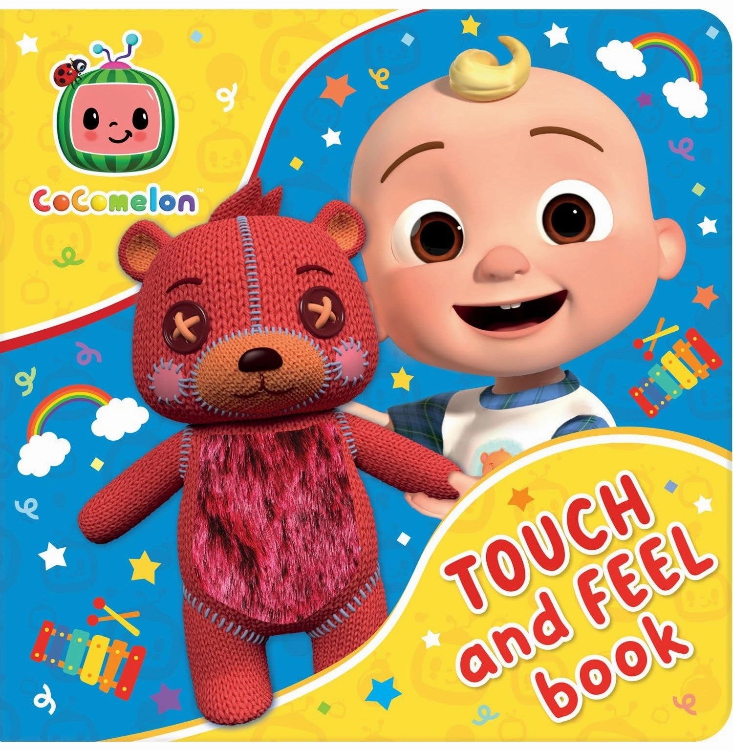 Cocomelon: Touch And Feel Book Young explorers Educational fun