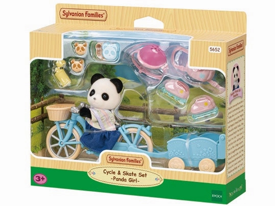 Mini makers Cycle & Skate Set  - Panda Girl