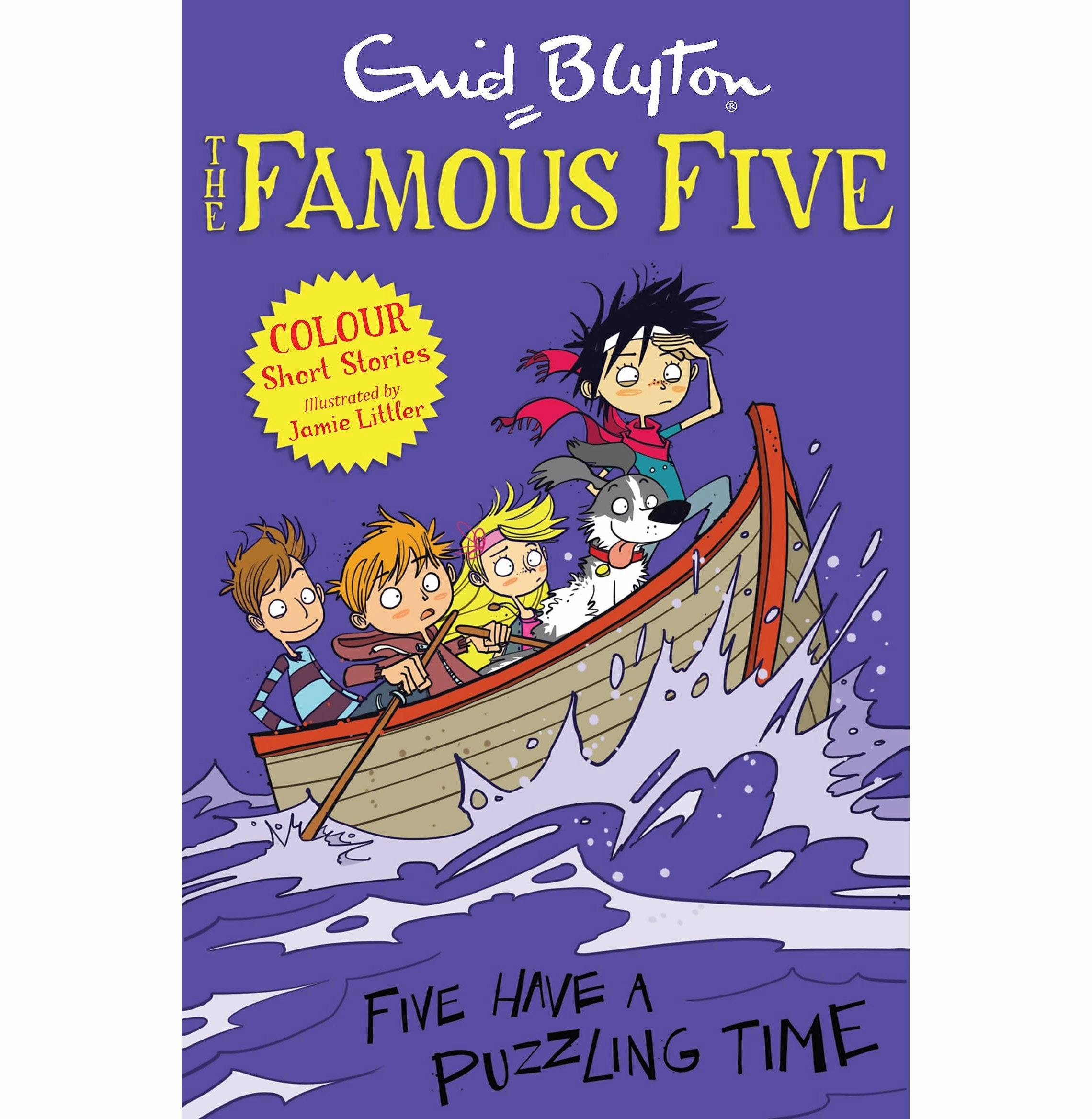 Famous Five Colour Reads: Five Have A Puzzling Time [Paperback] Blyton Enid Young minds at work