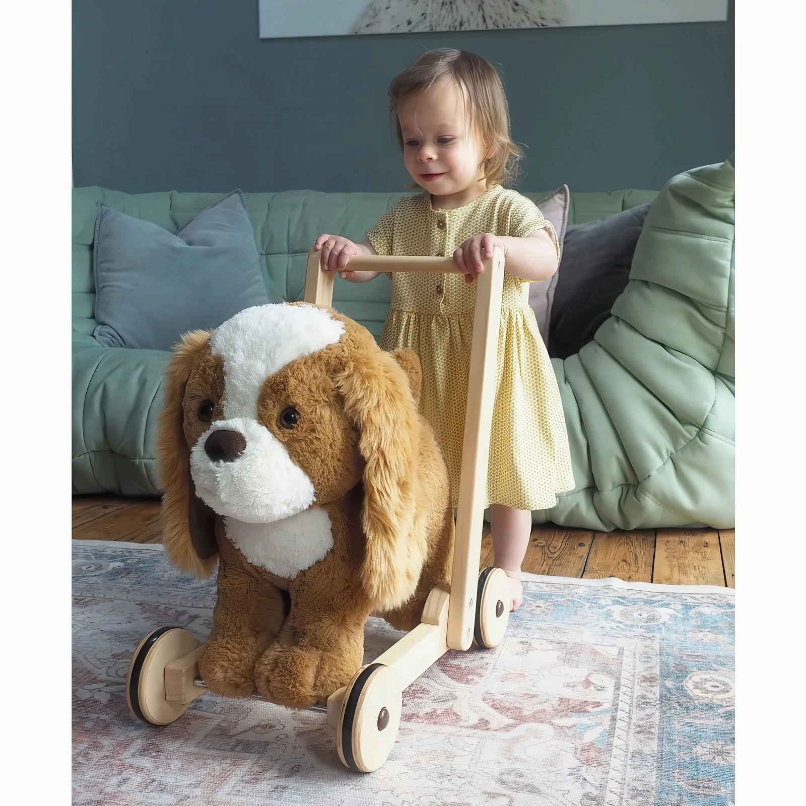 Little creators Little Bird Told Me Push Along Peanut Pup