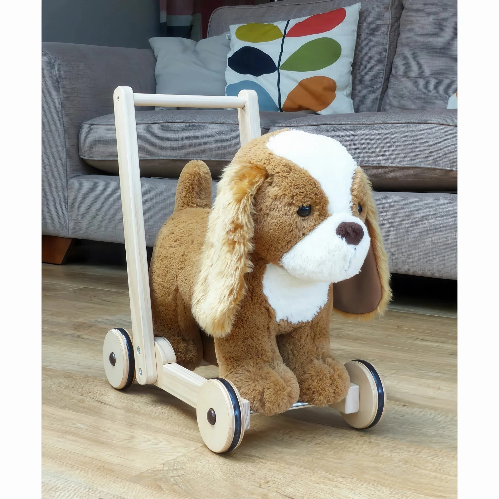 Play & learn Little Bird Told Me Push Along Peanut Pup