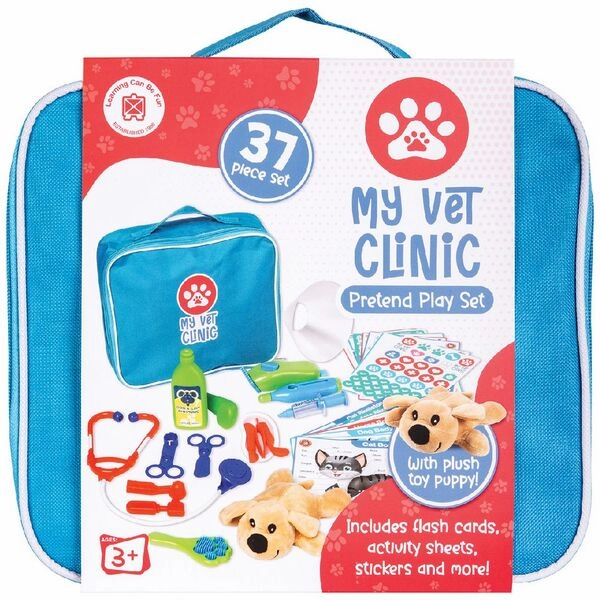 Learning fun Playroom adventures begin here My Vet Clinic -Pretend Play Set