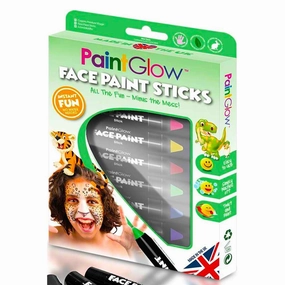 Paint Glow Face Paint Sticks Animal Kingdom Boxset Inspiring creativity