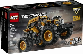 Technic Monster Jam Digatron Pull Back Sensory fun for little hands