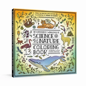 The Wondrous Workings Of Science And Nature Coloring Book Fun-based learning Smart kids gear