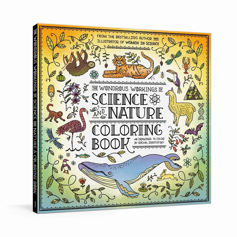 The Wondrous Workings Of Science And Nature Coloring Book Fun-based learning Smart kids gear