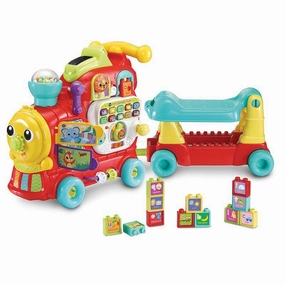 Quiet play for growing minds Vtech Baby Push And Ride Alphabet Train Push Along Toy - English