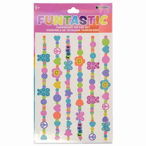 Brain boosters Holistic Gummy Bears, Hearts & Smiles Tattoo Bracelet Set