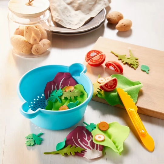 Haba Play Set Mixed Salad Little creators Home learning tools