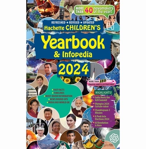 Kids essentials Hachette Childrens Yearbook And Infopedia 2024 [Paperback]