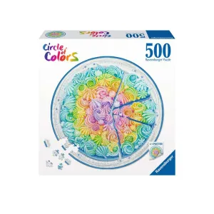 Circle Of Colors: Rainbow Cake 500Pc Imaginative play Creative time for curious minds