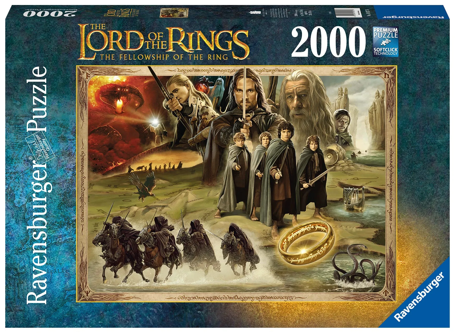 Learning through play Everyday learning Lotr Fellowship Of The Ring - 2000Pc