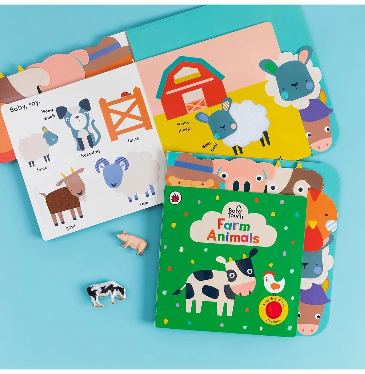 Kids essentials Baby Touch: Farm Animals [Board Book] Ladybird