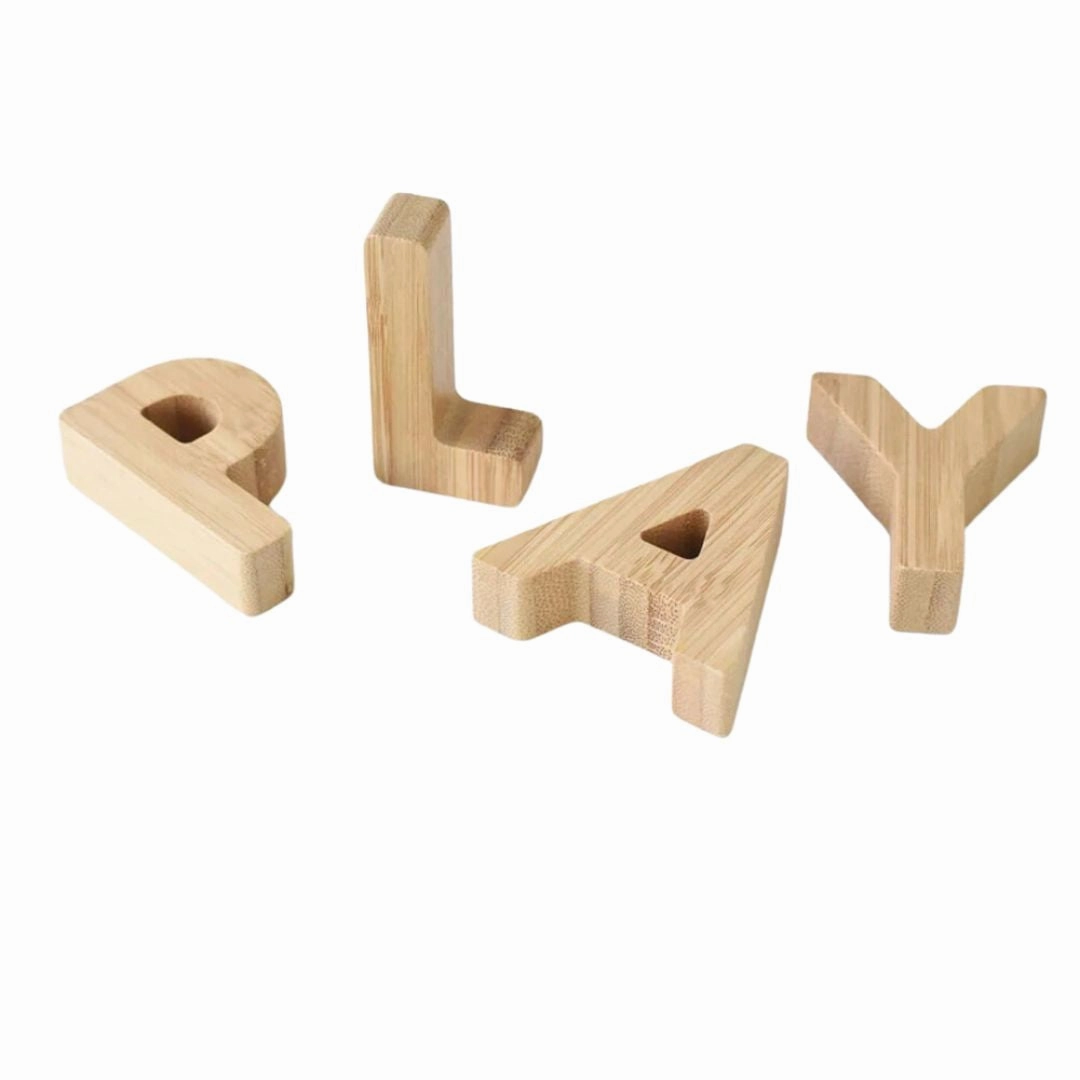 Happy hands Kid-focused experiences Bamboo Alphabet Set