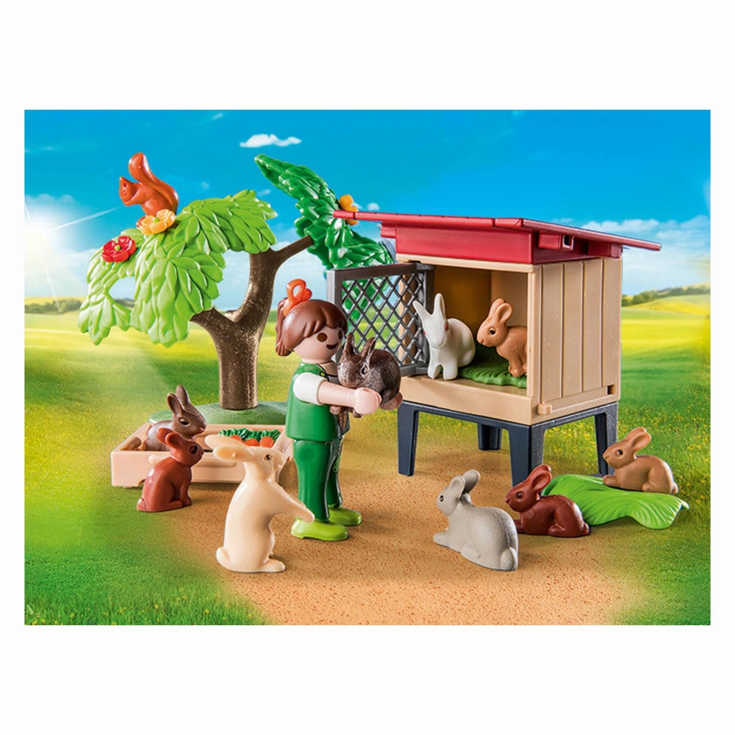 Country- Rabbit Hutch Smart & fun