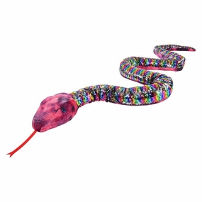 Giant Rainbow Sequin Snake Curious minds Learn at home