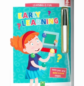 Learning Is Fun: Early Learning (Wipe Clean Inc Pen) Learn & grow
