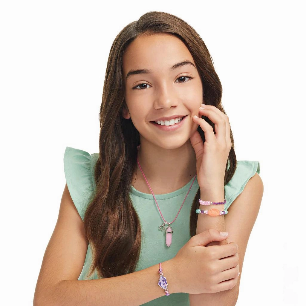 Make It Real 1211 Positive Gems Jewellery Kit Kid-focused experiences