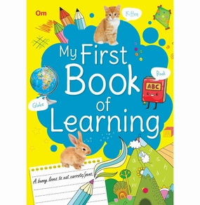 Skill-building tools My First Book Of Learning:Abc123Coloursshapesfruitsvegetablesanimalswordsrhymesopposites [Paperback] Om Books Editorial Team