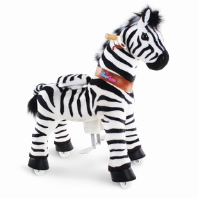 Ponycycle Mechanically Walking Ride-On - Zebra - Age 3-5 Years Kid-centered learning