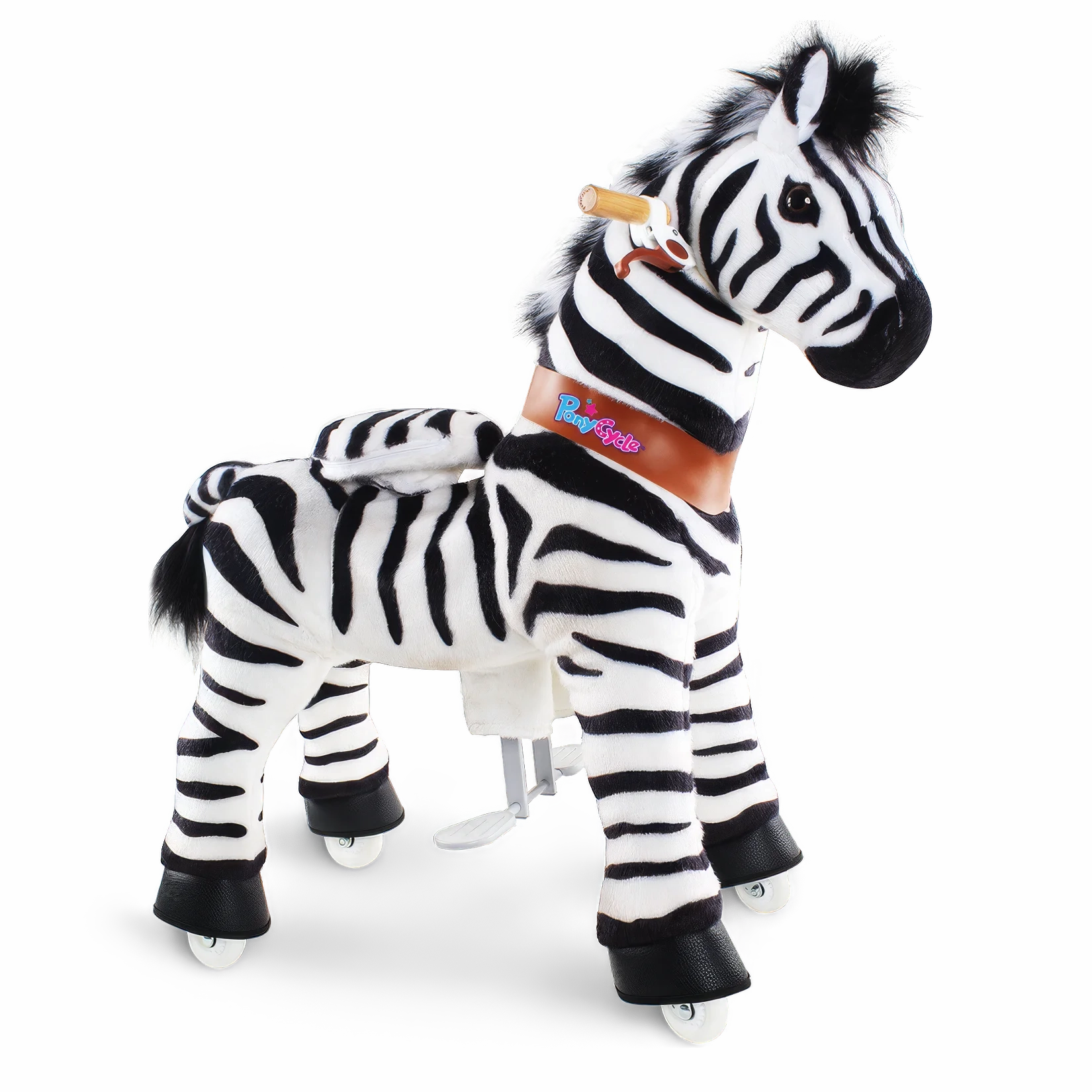 Ponycycle Mechanically Walking Ride-On - Zebra - Age 3-5 Years Kid-centered learning