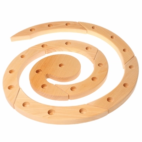 Learning fun Wooden Birthday / Advent Spiral