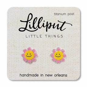 Happy Daisy Earring Pink Holistic