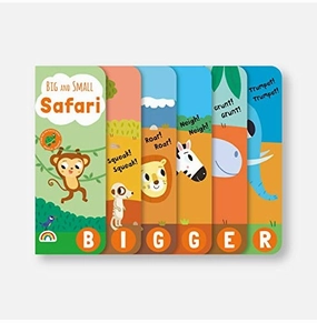 Big And Small : Safari Karabatzia Villie Educational fun Tiny thinkers