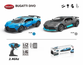 Young explorers Bugatti Divo Remote Control Car With Lights 1:12 Scale
