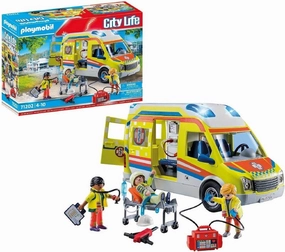City Life - Ambulance With Light And Sound 71202 Creative minds